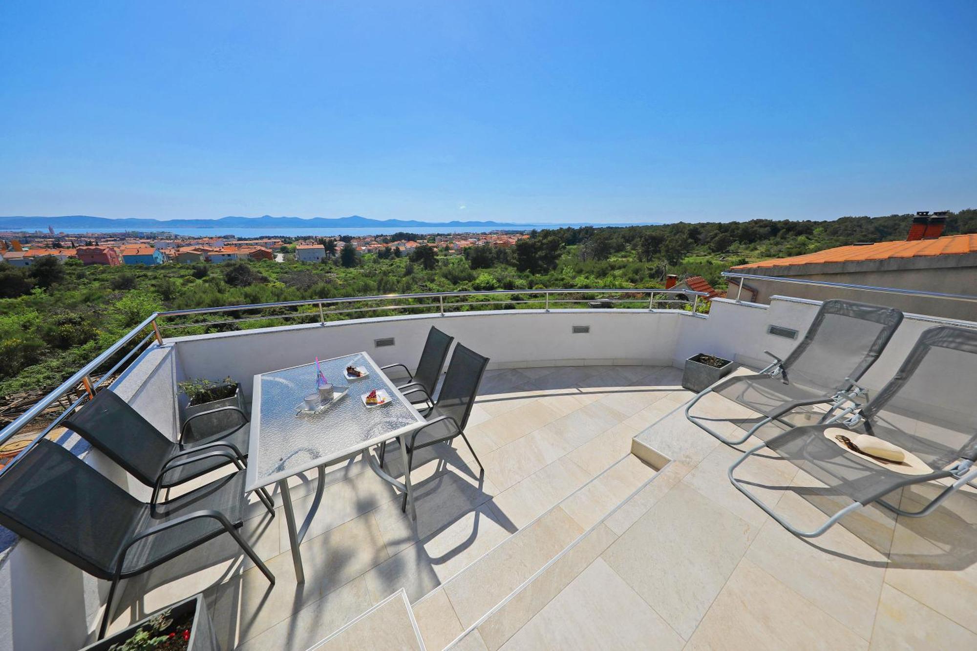 Magic Blue Sky Apartment Zadar Eksteriør bilde